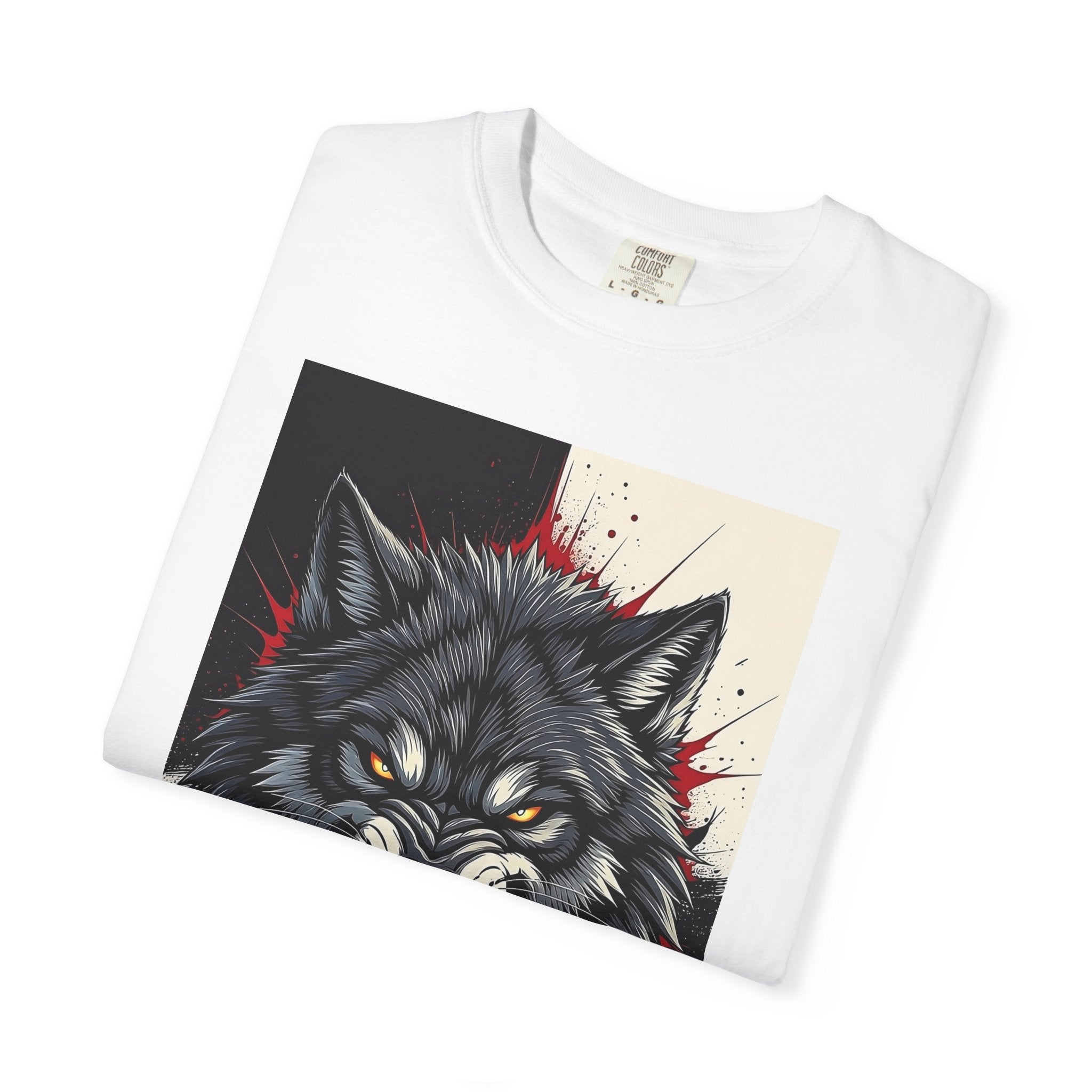 Wolf of NewYork T-Shirt — Fierce Howling Wolf Graphic Tee