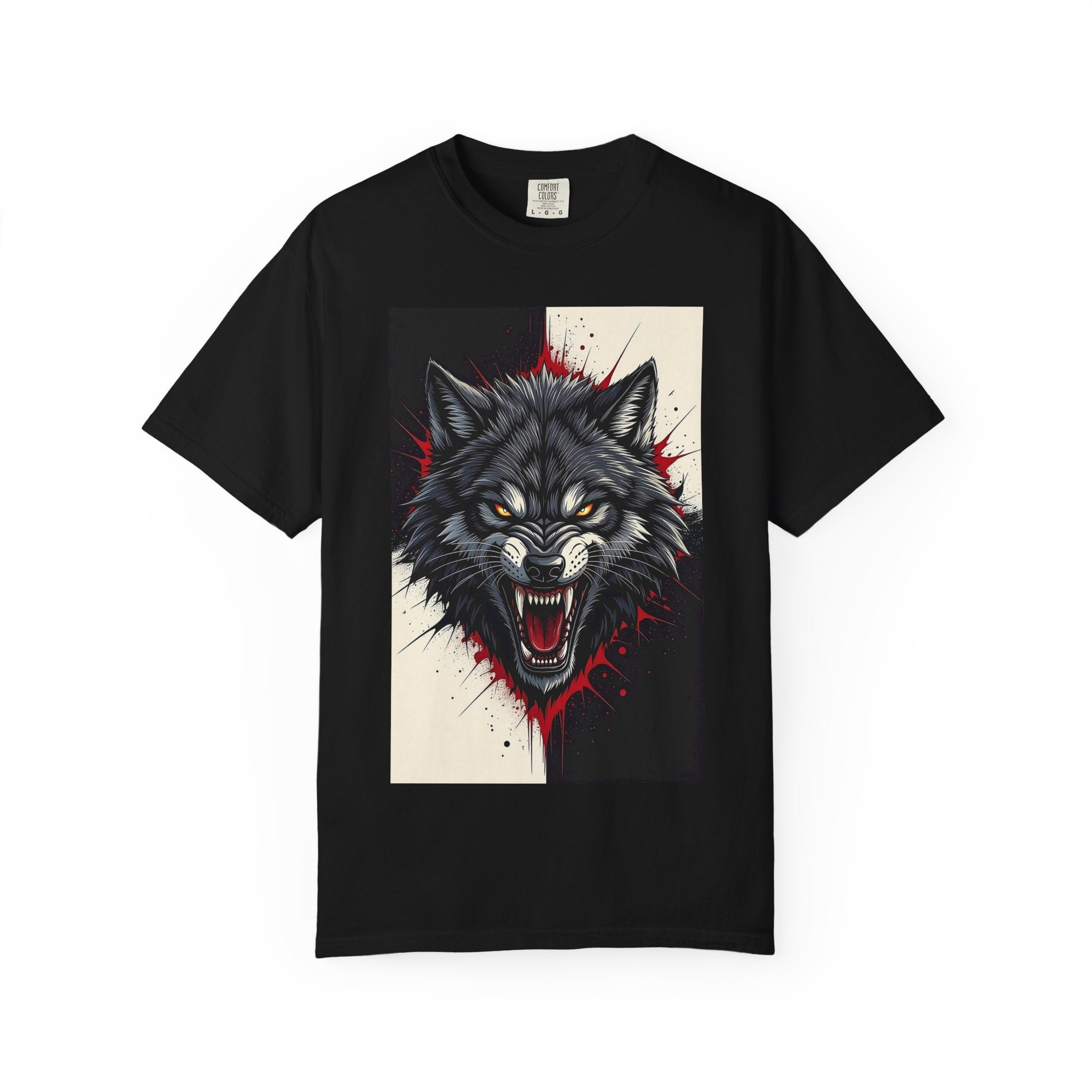 Wolf of NewYork T-Shirt — Fierce Howling Wolf Graphic Tee